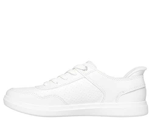 Skechers Donna Slip-Ins: Bobs D'vine - So Hooked Sneaker In Bianco, Taglia 35 - 2