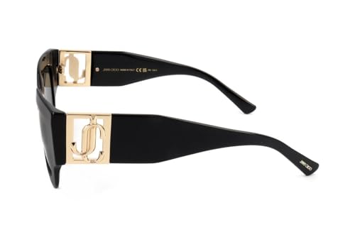 JIMMY CHOO NENA/S Black Gold/Dark Grey Shaded 51/21/145 women Sunglasses3