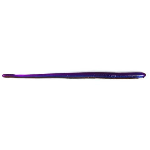 Roboworm Straight Tail Worm Bait (Margarita Mutilator, 6-Inch) BLUE Cover