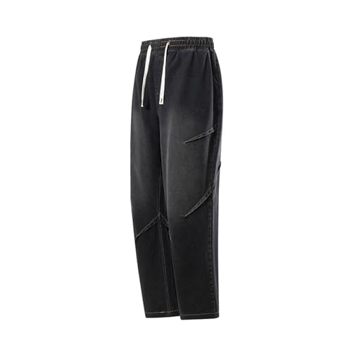 Men's Casual Bootcut Denim Pants Classic Straight Leg Jeans Comfortable Stretchable Trousers for Daily Wear4