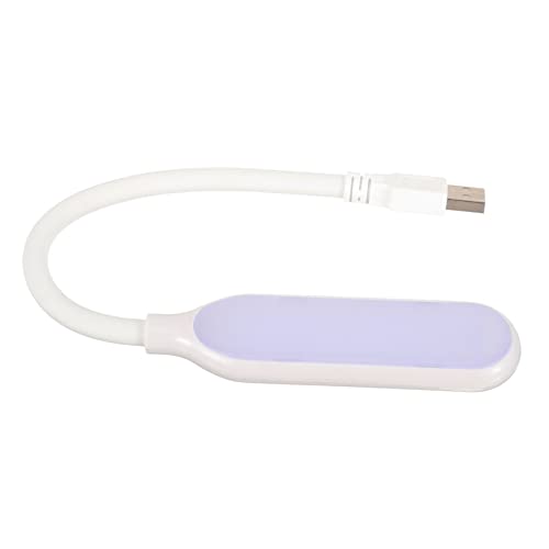 Housoutil Flexible Reading Lamp Portable LED Night Light for Bedroom Bedside Desk for Reading Study Powered for Laptops and Keyboards