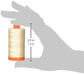 Aurifil A1050-2000 Mako Cotton Thread Solid 50WT 1422Yds Light Sand