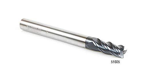 Image of Amana Tool - 51607 CNC Spiral Multi-Helix Corner Radius Bottom 3 /8 Dia x 7 /8 x 3 /8 Shank x