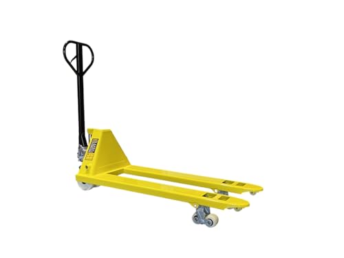 Hydraulic Pallet Jack Industrial Warehouse Hand Pump Truck Heavy Duty Material Handling Equipment Rack It Stack It 2000 Yellow