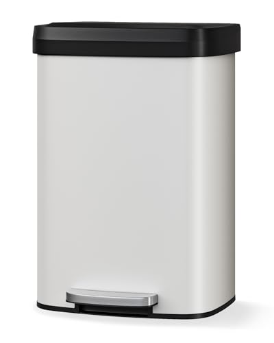 Caneca de Basura Metálica Takywep 13 Gallon con Tapa