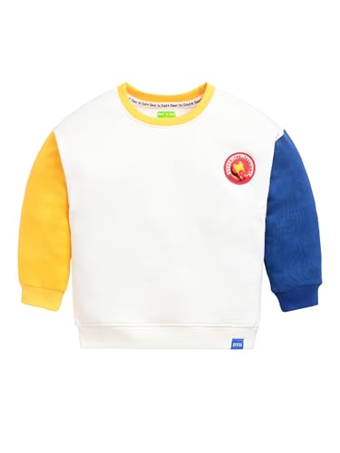 Image of Baby Boys Sweatshirt | Soft Cotton Pullover Top for Winter | Cute & Cozy Casual Wear for Kids