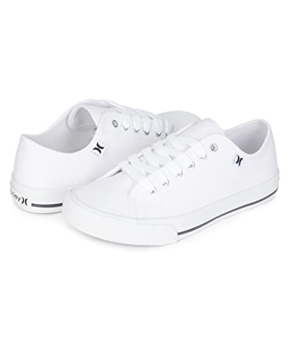 Hurley Women's Ceta Sneakers, White, 8.5 #TOP3