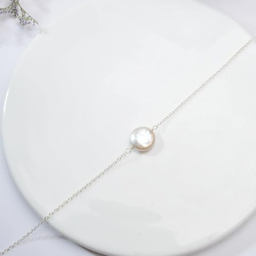 Collier perle d'eau douce argent idéal pour sublimer vos tenues de bureau
