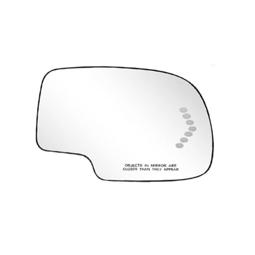 �Ԃ̃T�C�h�~���[ Compatible With Cadillac For Escalade EXT XSV 2003 2004 2005 2006 �Ή� �q�[�^�[�t���T�C�h�o�b�N�~���[�K���X 4�s�� 88944391 88944392(Right)