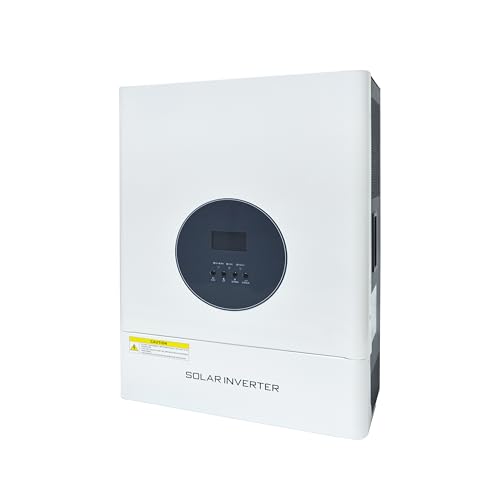 Image of Y&H 5000W Solar Inverter DC 48V to AC 110V/220V Low-Frequency Hybrid Inverter, with 120A MPPT Controllers,Pure Sine Wave 15000W Surge Power, Solar & AC Dual Input, Off-Grid Home System