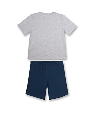 Sanetta 245237 Set di Pigiama, Grigio Chiaro