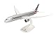Herpa Snap-Fit Modellflugzeug American Airlines Boeing 787-9 Dreamliner, Miniatur im Maßstab 1:200, Sammlerstück, Modell mit Standfuß, Kunststoff, Farbig