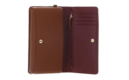 Coccinelle cuir porte-monnaie pochette C-Me cognac maroquinerie