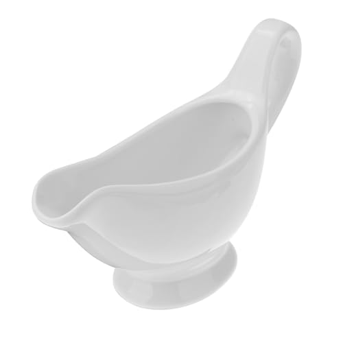 Cabilock Sauce Pot Porcelain Sauce Cups Soy Bowls Sauce Serving Mini Tea Pitcher Miniature Gravy Boats Tea Creamer Pitcher Spices Dish Container Kettle Vinegar Dish Saucier White Ceramics