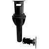Keeney K820-72 1-1/4-in Plastic Push Button Sink Bathroom Drain with Overflow, Polished Chrome