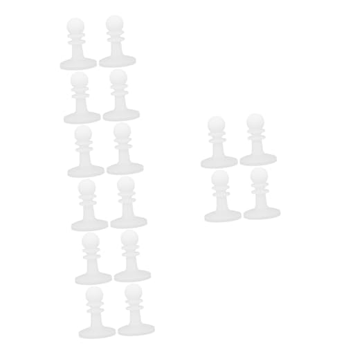 Sosoport Sombrero De Relámpago De Poste De Soporte De Tienda Carpa con Dosel Pabellón Accesorios Essential De Campamento Tapa Anti- para Protección El Plastico 4 Piezas X 4