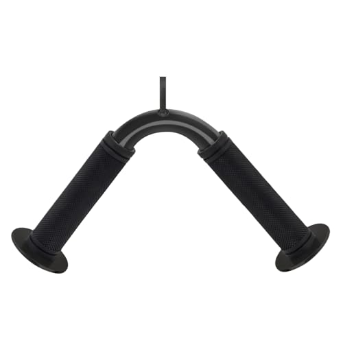 Genérico Adjunta De La Máquina De Cable, Agarre Anti-Deslizamiento, 29x15x2.5cm, Mango De Forma De La De Asiento V, Herramienta Despalentadora De Remo, Compromiso Muscular Mejor