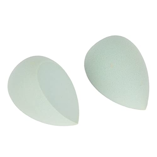 Wet And Dry Makeup Sponge Blender Easy To Clean 2 For Office Travel Dual Use, Light Blue