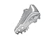 adidas Men's Adizero Impact 2.0 Molded Baseball, Team Light Grey/Silver Metallic/White, 9.5