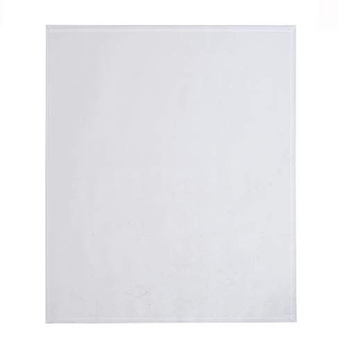 FIREFIX 1950/3 Glasbodenplatte (Hitzeschutz Ofen), Rechteck-Bodenplatte (1.000 x 1.200 mm), 8 mm Starkes Klarglas (Sicherheitsglas ESG) mit Facettenschliff (20 mm, umlaufend)