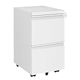 LVSTEEL Archivador Móvil con Cerradura, Adecuado para A4 / Carta