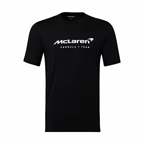 McLaren F1 Miami Neon Logo - Camiseta para hombre, Negro, X-Large