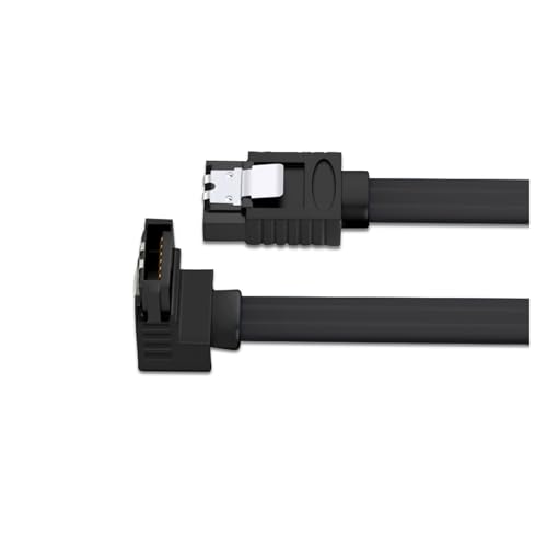 Data Cable Connection Conversion Cable SATA3 Solid State Drive Mechanical Hard Drive Optical Drive Serial Port Cable 6Gb/s Extension Cable(Black 80CM)