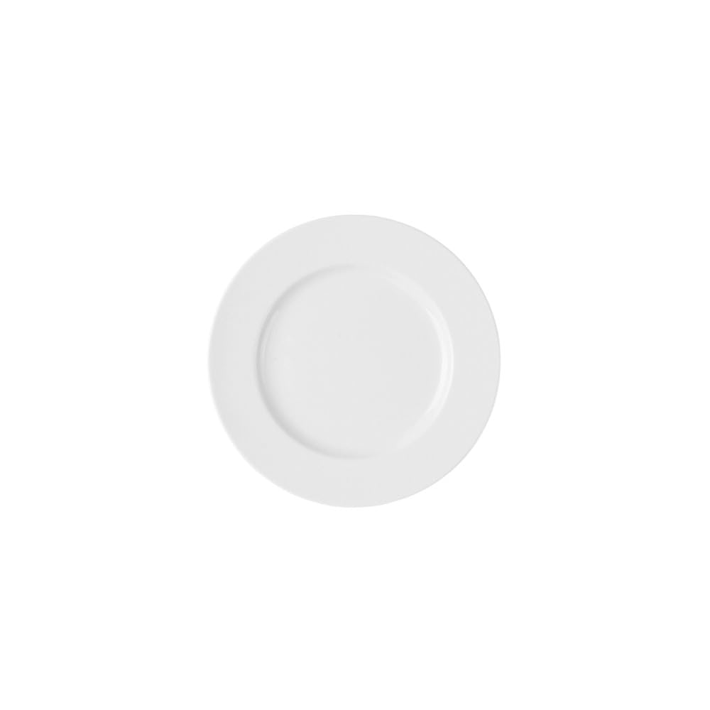 Assiettes plates de 18 cm en porcelaine pour sublimer vos tables de brunch