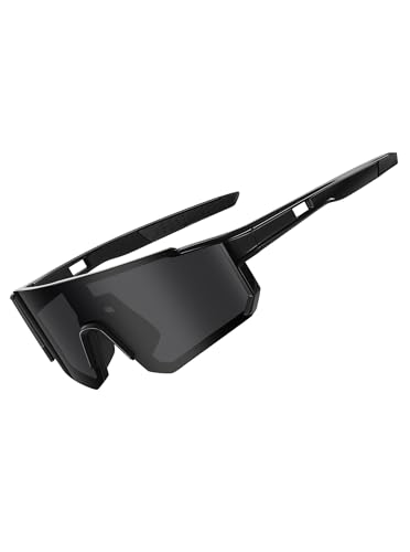 Polarized Sunglasses Men For Driving/Recying/Fishing/Baskball, UV 400 Protection Lens 70mm(6802P)2