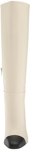Steve Madden Women's Ally Knee High Boot, Bone Leather, 7.5 | Image 1