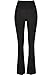Urban Classics Ladies Organic Stretch Jersey Bootcut Leggings Mujer Leggins Negro L Imagen de Urban Classics Ladies Organic Stretch Jersey Bootcut Leggings Mujer Leggins Negro L