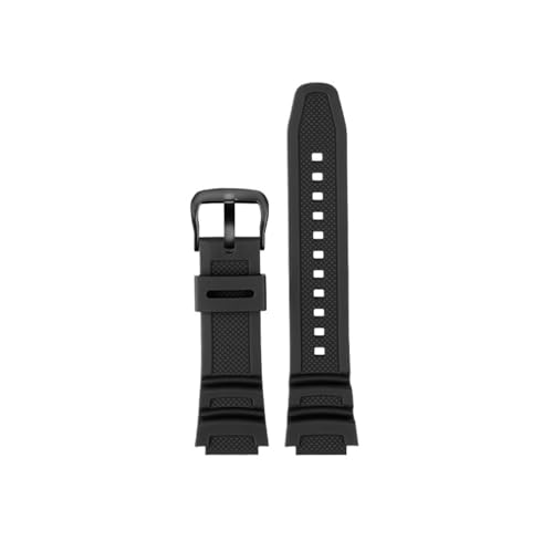 18mm �V���R�����v�o���h �J�V�I AQ-S810W/S800W AE-1000W AE1200 SGW-400H/300H/500H W-735H W-216H MRW-200�p (�u���b�N-�u���b�N A)
