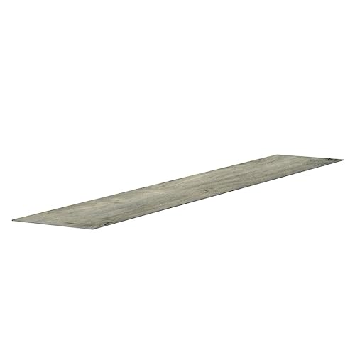 Paneles de pared de PVC autoadhesivos revestimiento de pared imitación madera gris para baño 4
