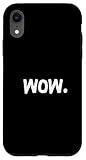 Wow Saying Funny Text Minimal Design