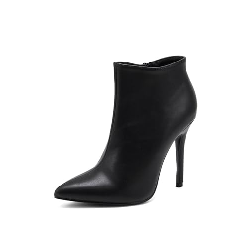 Bottines à Bout Pointu 11cm : L'Élégance en Grande Taille pour Vos Soirées Chic