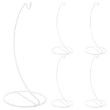 Support robuste pour les objets décoratifs : le support métallique solide pour ornements et pots de fleurs accueille en toute sécurité les globes de terrarium en verre et les supports pour plantes aériennes, vous offrant une tranquillité d'esprit pour une utilisation aussi bien à l'intérieur qu'à l'extérieur