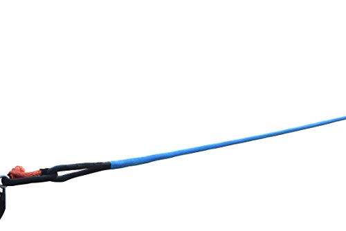 1"×30Ft Kinetic Energy Rope Truck Suv Tow Rope,Recovery Rope 30000Lbs,Towing Rope (Blue) #TOP3