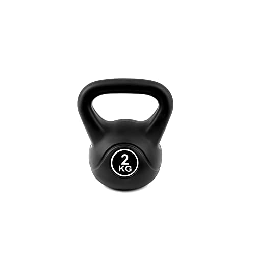 2-10kg Peso Pesado Kettle Bell for Fuerza Cardio Formación - Kettlebells for el hogar y el Gimnasio Entrenamiento de Fitness for el Levantamiento de Pesas de Culturismo - Single (Size : 2kg)