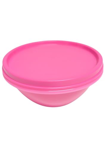 SIGNORA WARE Sommer Drops - Cuenco con tapa para colgar (400 ml), color rosa