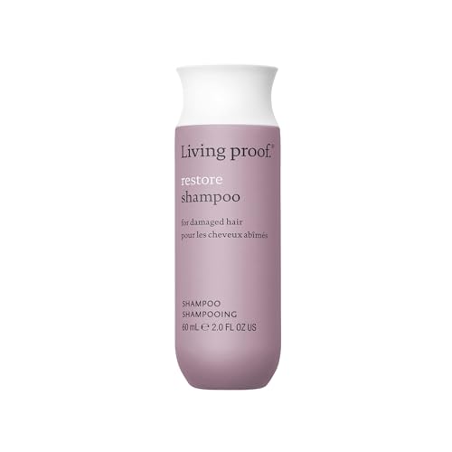 Living Proof Champú reestructurador para cabello seco y dañado, para cabello sano, vegano, sin parabenos, siliconas, sulfatos, 60 ml