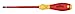 WIHA 32015 SCREWDRIVER, SLOTTED HEAD, 204MM (5 pieces)