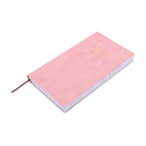 UKCOCO Agenda Planificador Diario y Semanal con Índice Mensual Cuaderno de Notas para Profesores y Oficina Color Rosa