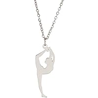 Amaxer Collar de gimnasia para niñas, animadora, patinaje
