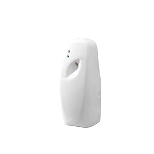 Automatic air freshener dispenser, Wall Mounted or Free Standing automatic adjustable fragrance aerosol spray sprayer white 300mL
