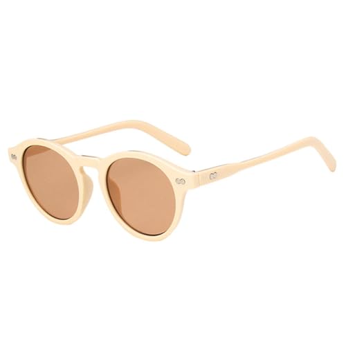 Fashion Round Sunglasses Women Vintage Candy Color Ocean Lens Eyewear Men Shades UV400 Trending Sun Glasses