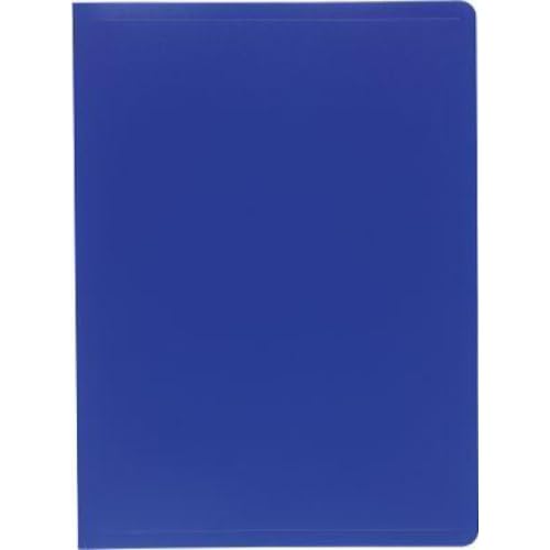 OPAK Eco A4 - Set di 20 cartelline per documenti, 40 viste, in polipro, morbida, colore: blu