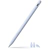 Lápiz óptico para iPad 2018-2025, lápiz de carga rápida USB-C, sensibilidad de inclinación perfecta para iPad A16/11/10/9/8/7/6, iPad mini 7/6/5, iPad Air M3/M2 11″/13″/5/4/3, iPad Pro M4 13″/12.9″/11