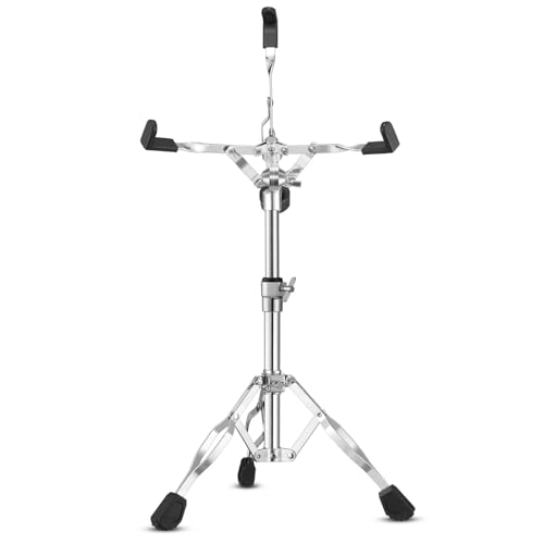 HAIRIESIS Snare Drum Stand Double Braced Adjustable Snare Stand Fits 10''-14'' Dia Drums,Height Range...