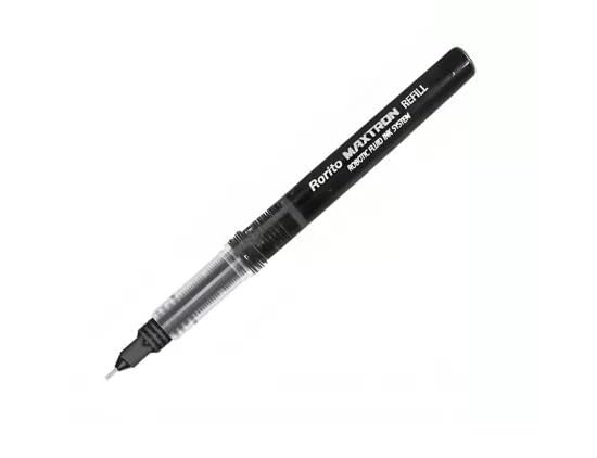 Image of Maxtron Black Inks Refills, Pack of 10, Waterproof Ink