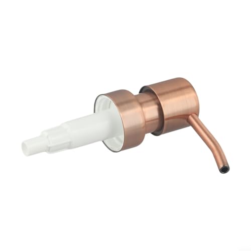 MeevrgR 2 bombas dispensadoras de jabón y loción de acero inoxidable de repuesto para tus botellas, dispensador de metal retro (oro rosa) MeevrgR 2 bombas dispensadoras de jabón y loción de acero inoxidable de repuesto para tus botellas, dispensador de metal retro (oro rosa)